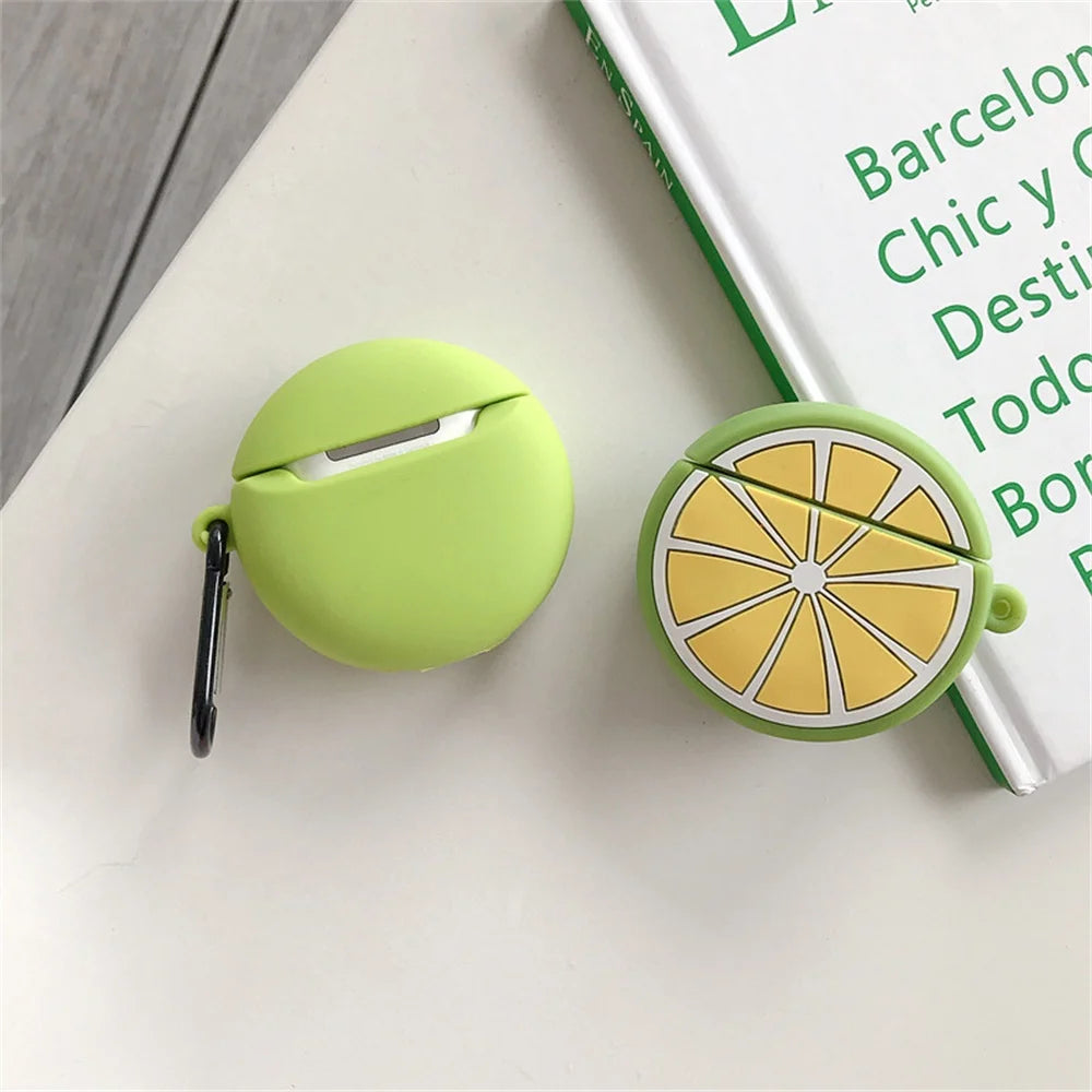 Fruit-style earphone case