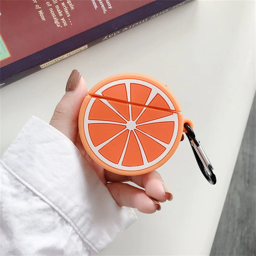 Fruit-style earphone case