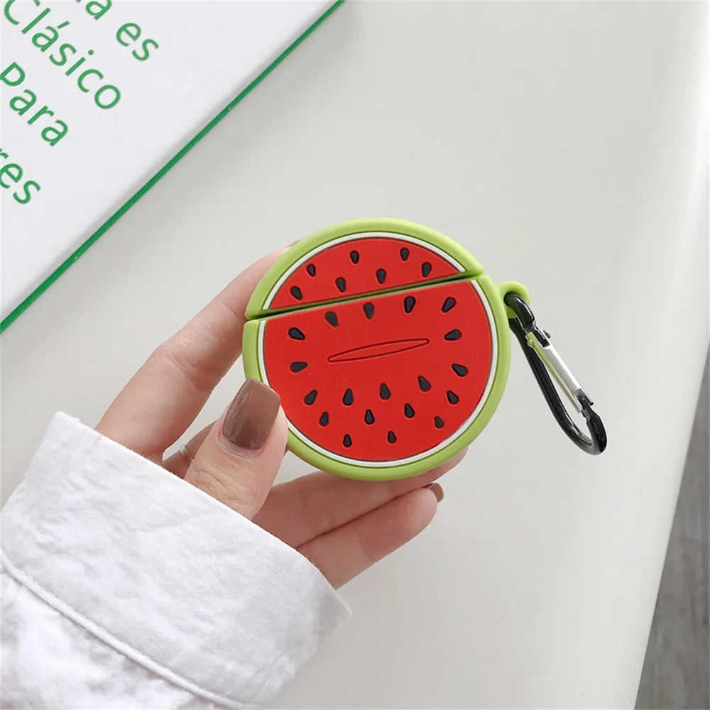 Fruit-style earphone case