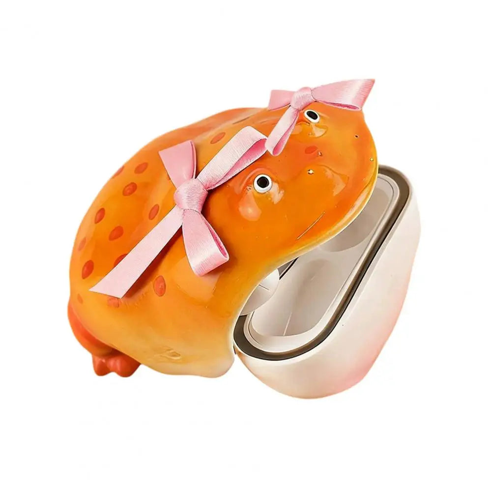 Bow Frog Earbud Case